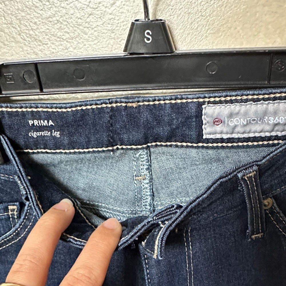 AG Adriano Goldschmied Prima cigarette leg contour 360 sz 27|like new condition - Picture 2 of 10